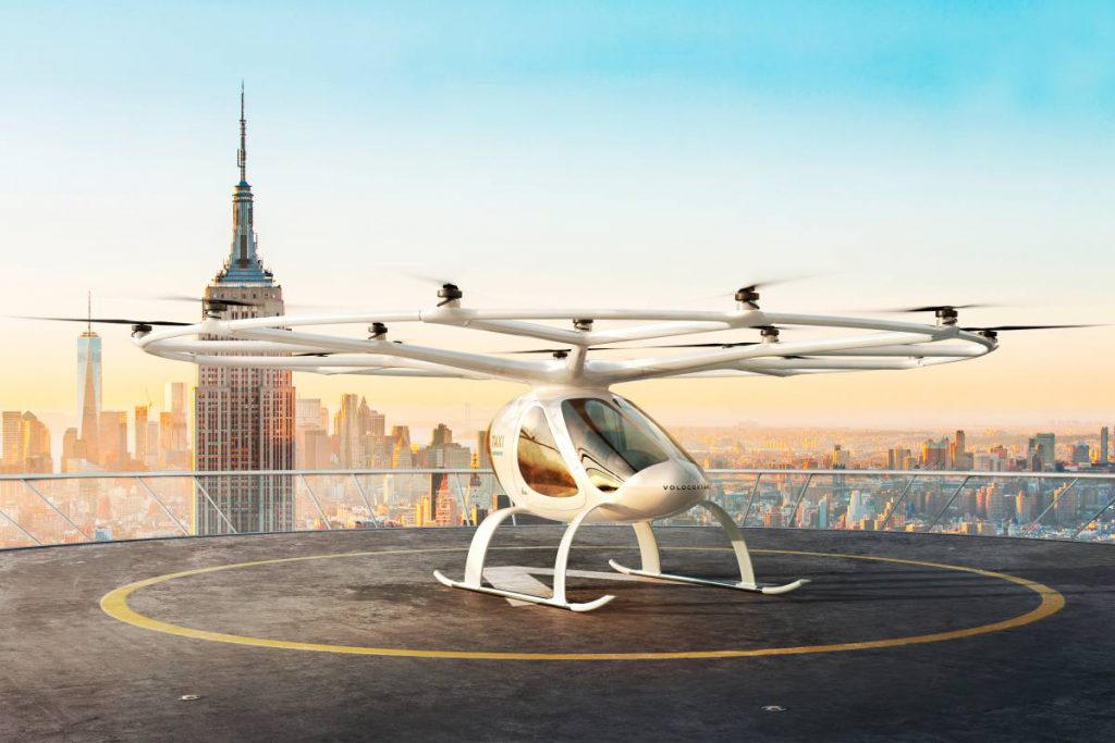 Aerial Urban Ridesharing Das Lufttaxi Oder Flugtaxi Wird Schon Bald